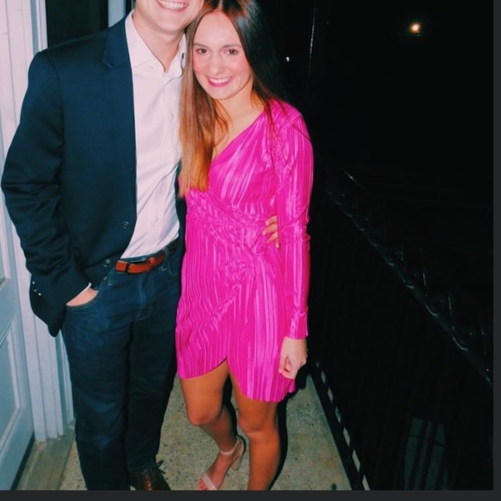 PrettyLittleThing Pink Mini Dress